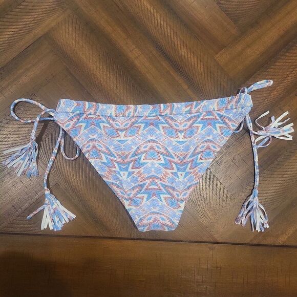 Sea Gypsy Swim Tribal Fringe Bikini Bottom Large - Picture 6 of 6